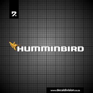 Humminbird Fish Finder Sticker